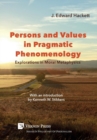 Image for Persons and Values in Pragmatic Phenomenology