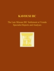 Image for Kavousi IIC: the late Minoan IIIC settlement at Vronda : specialist reports and analyses