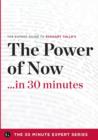 Image for The Power of Now in 30 Minutes - The Expert Guide to Eckhart Tolle&#39;s Critically Acclaimed Book