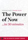 Image for Power of Now in 30 Minutes - The Expert Guide to Eckhart Tolle&#39;s Critically Acclaimed Book