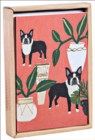 Image for Dogs &#39;n&#39; Plants Luxe Foil Notecard Box
