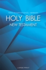 Image for NIV, New Testament, Large Print, Paperback, Blue