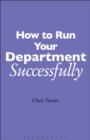 Image for How to run your department successfully