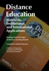 Image for Distance education: statewide, institutional, and international applications : readings from the pages of Distance learning journal