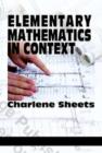 Image for Elementary Mathematics in Context