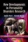 Image for New developments in personality disorders research