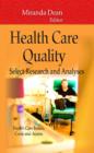 Image for Health care quality  : select research &amp; analyses