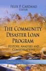 Image for Community Disaster Loan program  : history, analyses &amp; considerations