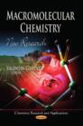 Image for Macromolecular chemistry  : new research