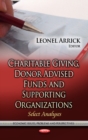 Image for Charitable giving, donor advised funds &amp; supporting organizations  : select analyses