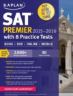 Image for Kaplan SAT Premier 2015-2016 with 8 Practice Tests : Book + Online + DVD + Mobile