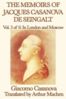 Image for Memoirs of Jacques Casanova de Seingalt: The Venetian Years