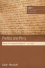 Image for Politics and Piety : Baptist Social Reform in America, 1770-1860