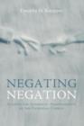Image for Negating Negation