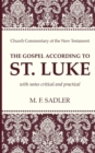 Image for The Gospel According to St. Luke
