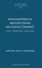 Image for Philosophical Reflections on Sabad (Word): : Event — Resonance — Revelation