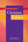 Image for Journal of the Society of Christian Ethics : Fall/Winter 2016, Volume 34, No. 1