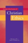 Image for Journal of the Society of Christian Ethics : Spring/Summer 2015, Volume 35, No. 1