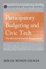Image for Participatory budgeting and civic tech  : the revival of citizen engagement