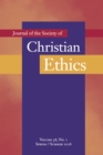 Image for Journal of the Society of Christian Ethics: Spring/Summer 2016, Volume 36, No. 1