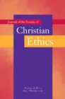 Image for Journal of the Society of Christian Ethics : Fall/Winter 2016, Volume 36, No. 2