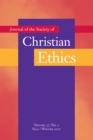 Image for Journal of the Society of Christian Ethics: Fall/Winter 2017, Volume 37, No. 2