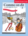Image for Digital Exam Copy for Comme on dit: Premiere annee de francais, Teacher&#39;s Edition
