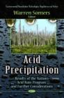 Image for Acid Precipitation : Results of the Nation&#39;s Acid Rain Program &amp; Further Considerations