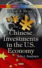 Image for Chinese Investments in the U.S. Economy