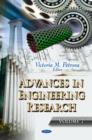 Image for Advances in Engineering Research : Volume 7