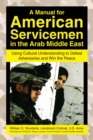 Image for A manual for American servicemen in the Arab Middle East: using cultural understanding to defeat adversaries and win the peace
