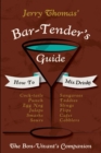 Image for Jerry Thomas&#39; Bartenders Guide