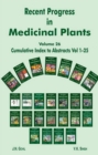 Image for Recent Progress in Medicinal Plants. Volume 26 Cumulative Index to Abstracts Vols. 1-25