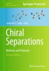 Image for Chiral separations  : methods and protocols
