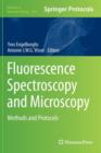 Image for Fluorescence spectroscopy and microscopy  : methods and protocols