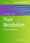 Image for Plant Metabolism : Methods and Protocols