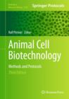 Image for Animal cell biotechnology  : methods and protocols