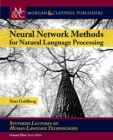 Image for Neural Network Methods in Natural Language Processing