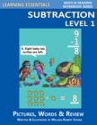 Image for Subtraction Level 1: Pictures, Words &amp; Review