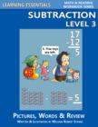 Image for Subtraction Level 3: Pictures, Words &amp; Review