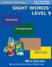 Image for Sight Words Plus Level 9: Sight Words Flash Cards with Critters for Grade 3 &amp; Up