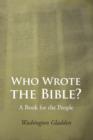 Image for Who Wrote the Bible?