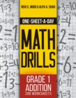 Image for One-Sheet-A-Day Math Drills: Grade 1 Addition - 200 Worksheets (Book 1 of 24)