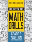 Image for One-Sheet-A-Day Math Drills: Grade 2 Addition - 200 Worksheets (Book 3 of 24)