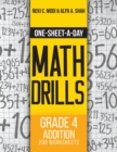 Image for One-Sheet-A-Day Math Drills : Grade 4 Addition - 200 Worksheets (Book 9 of 24)