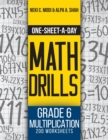 Image for One-Sheet-A-Day Math Drills