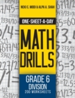 Image for One-Sheet-A-Day Math Drills