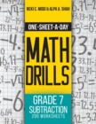 Image for One-Sheet-A-Day Math Drills