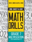 Image for One-Sheet-A-Day Math Drills