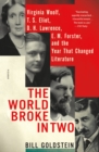 Image for The world broke in two: Virginia Woolf, T.S. Eliot, D.H. Lawrence, E.M. Forster and the year that changed literature